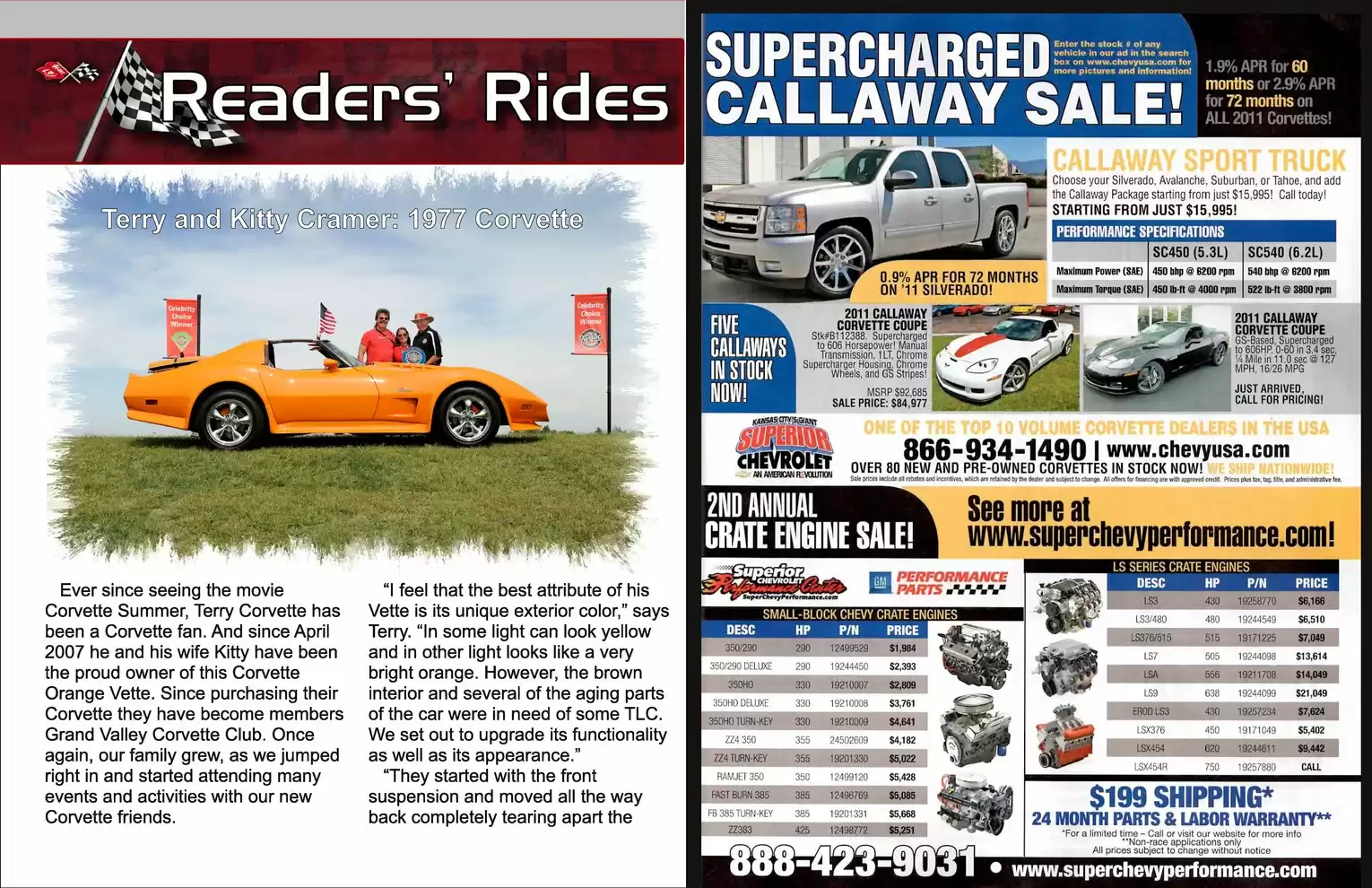 Legendary Corvette: Vol 1 Iss 1 Page 21